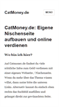 Mobile Screenshot of catmoney.de