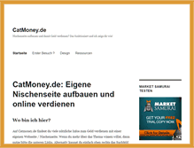 Tablet Screenshot of catmoney.de
